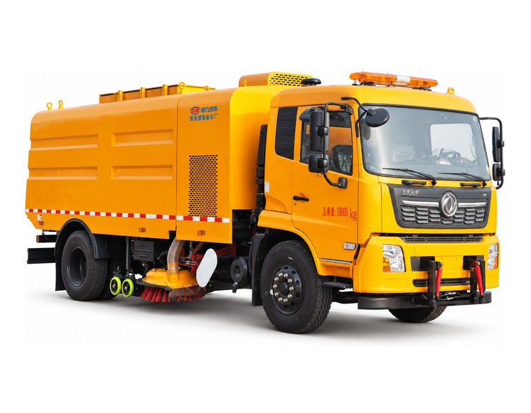 东风天锦干扫吸尘车 CLW5180TXCD6