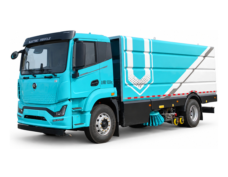 程力纯电动洗扫车 CL5184TXSBEV 车辆图片