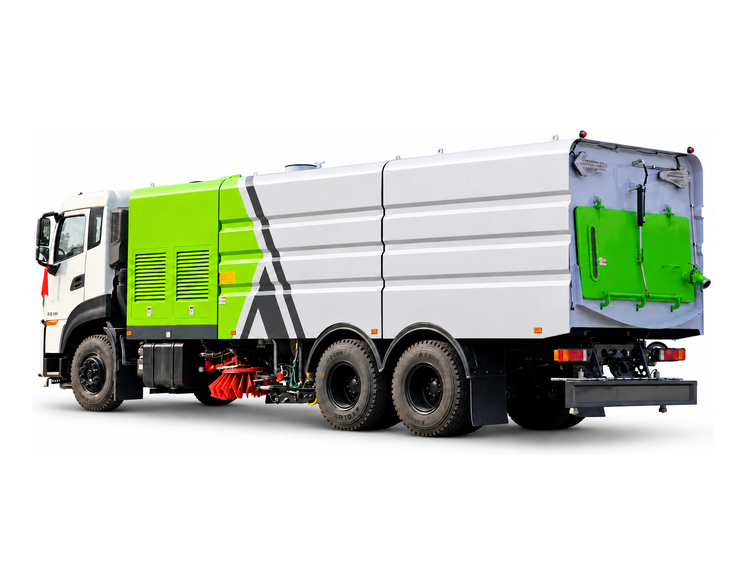 东风天龙洗扫车 CLW5250TXSD6 车辆图片