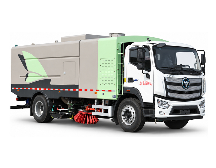 福田智蓝纯电动洗扫车 CLW5181TXSBEV6SL