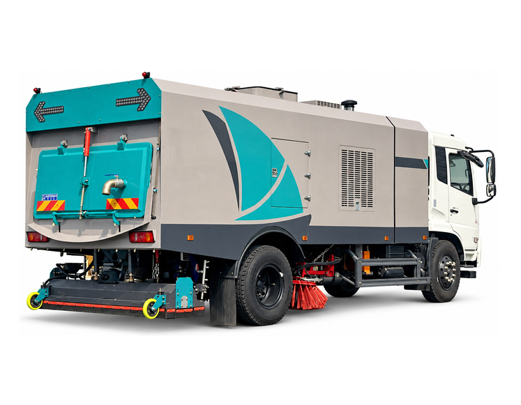 东风天锦干湿两用吸尘车 CLW5180TXC6SL 车辆图片