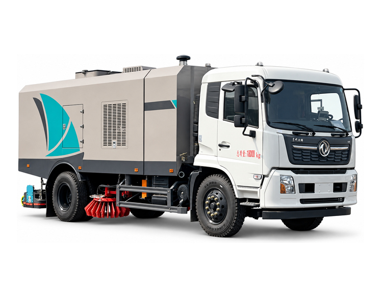 东风天锦CLW5180TXC6SL干湿两用吸尘车