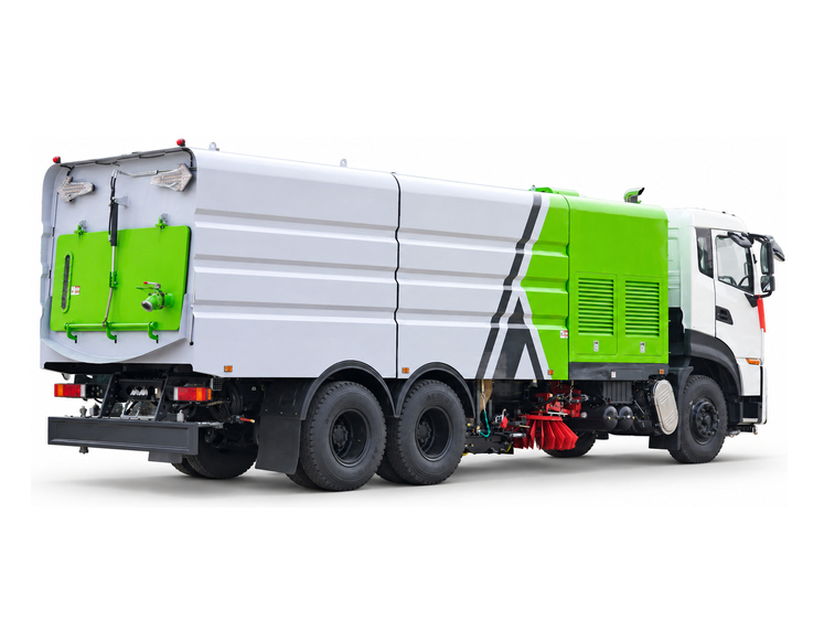 东风天龙洗扫车 CLW5250TXSD6 车辆图片