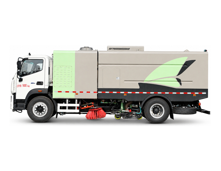 福田智蓝纯电动洗扫车 CLW5181TXSBEV6SL 车辆图片