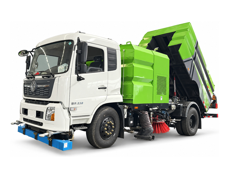 东风天锦洗扫车 CLW5181TXS6SL 车辆图片