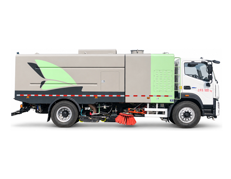 福田智蓝纯电动洗扫车 CLW5181TXSBEV6SL 车辆图片